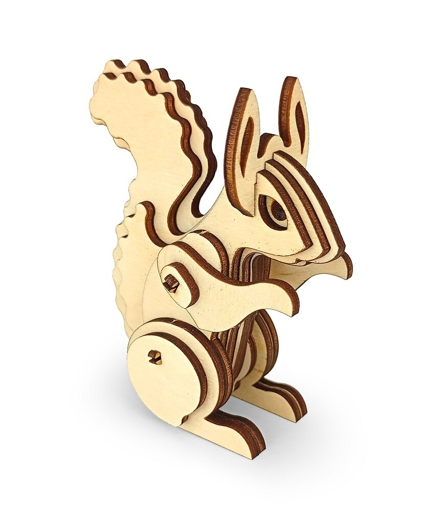 Сборная модель - Белочка — фото 1