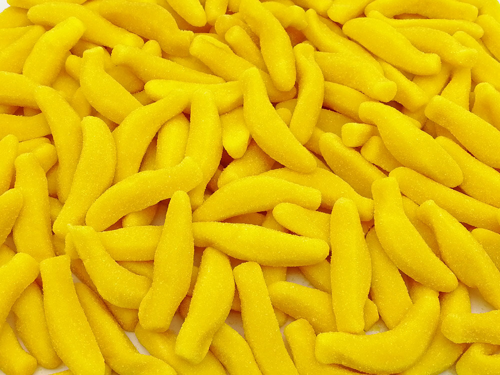 Мармелад жевательный Банан в сахаре 1 кг/JAKE/Испания