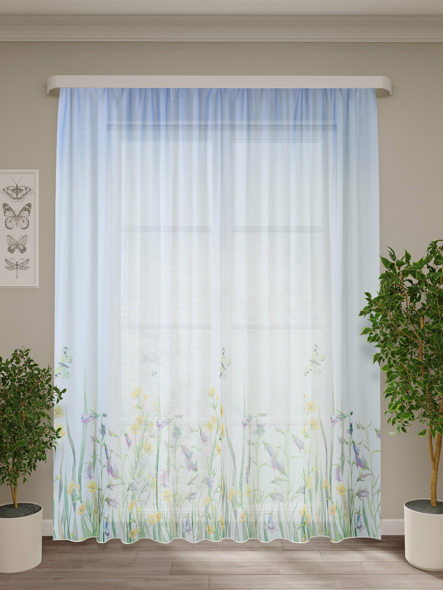 фото Тюль вуаль