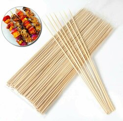 Бамбуковые шампуры Bamboo Skewers, набор для приготовления шашлыка, 40 см