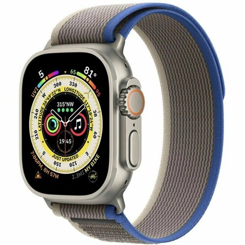 Смарт-часы Apple Watch Ultra 49 BlueGrey Trail loop 10863600₽