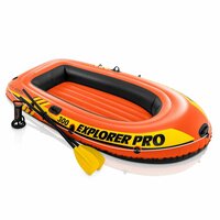 Лодка надувная INTEX EXPLORER Pro 300 SET, 3-мест. + ручной насос, пластиковые весла