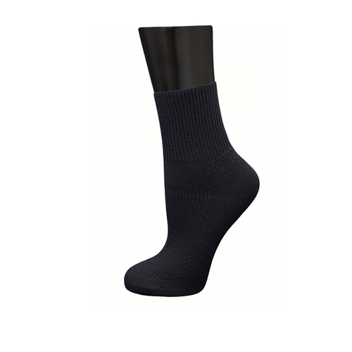 Женские носки ГРАНД средние, 5 пар, размер 25-27, черный