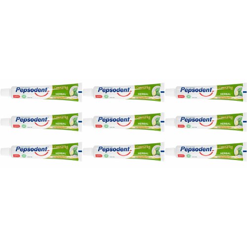 PEPSODENT Зубная паста Complite 8 Herbal Комплекс 8 Травы 75мл - 9 штук
