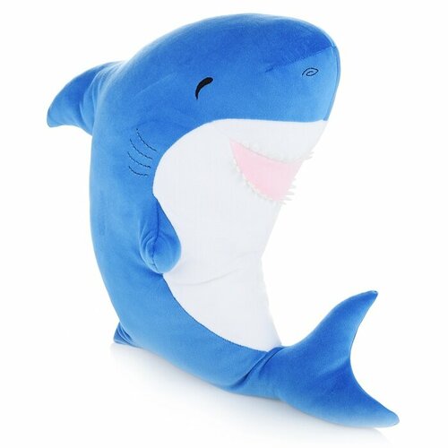 Мягкая игрушка СмолТойс Акула Сплюша 35 см (6470/СН/45) мягкая игрушка акула акулина 100 см смолтойс [6609 гл 100]