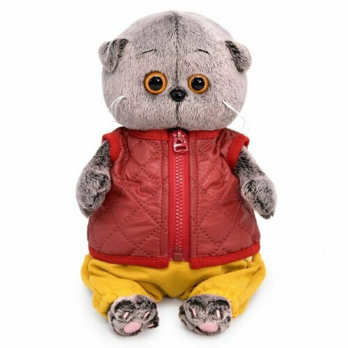 Басик BABY в стеганом жилете ВВ-092 Символ года 2023