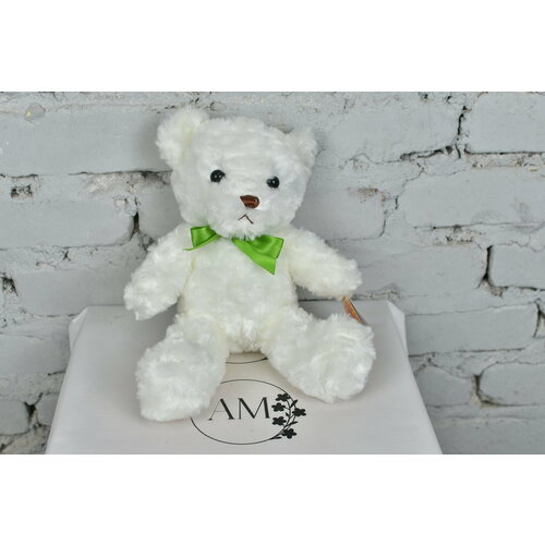 Мишка белый 27 см