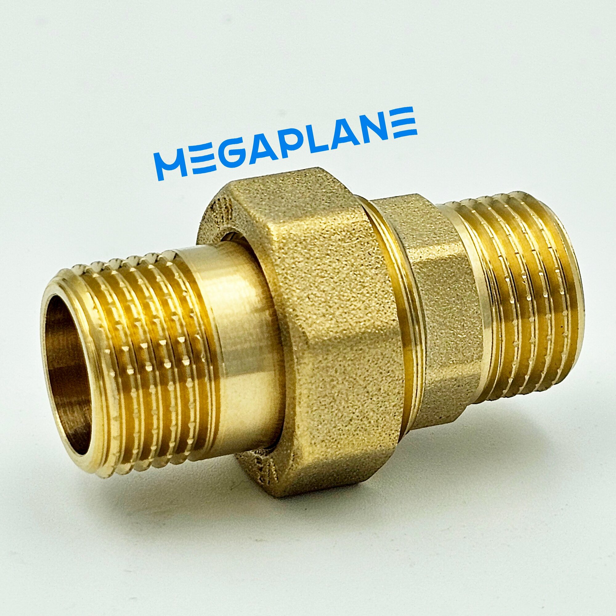 фото Американка латунная прямого соединения 1/2" наружная резьба TIM HKM022