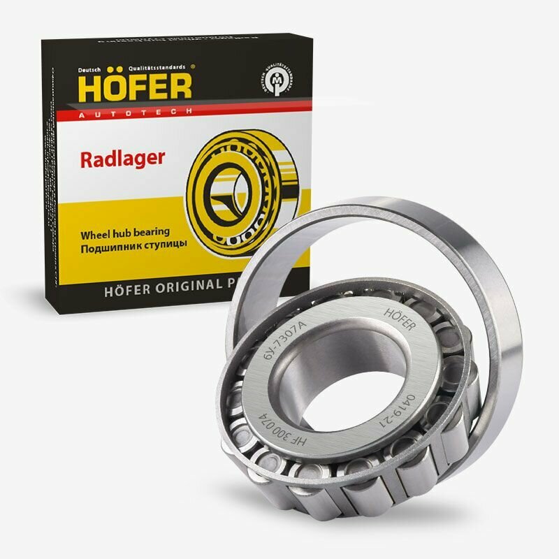 Подшипник Ступицы Газ 3302 Передний Внутренний (7307 Skf 30307) HOFER арт. HF300074