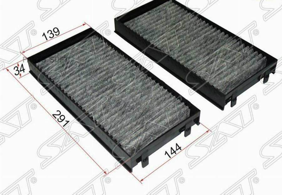 Фильтр салона BMW X5/X6 E70/E71 07- угольный SAT ST-64316945585 | цена за 1 шт