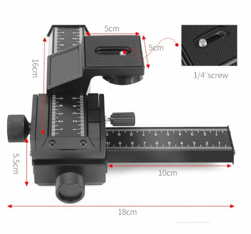 Штативная голова 4-WAY Macro