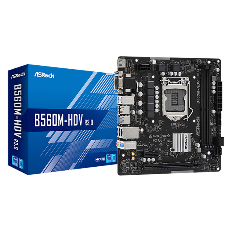 Материнская плата ASRock B560M-HDV R3.0 OEM