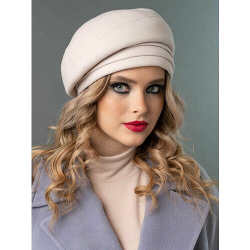 Берет , размер 55/56, белый