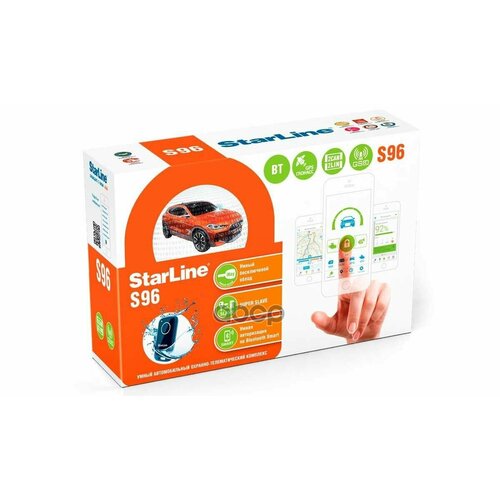 Сигнализация Star Line S96 Bt Gsm 2Can4Lin Брелокметка Ble 2 Шт Запуск Сирена Starline 4002090 StarLine арт 4002090 28870₽