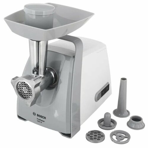 Мясорубка Bosch MFW45020 1600Вт белыйсерый 2828800₽