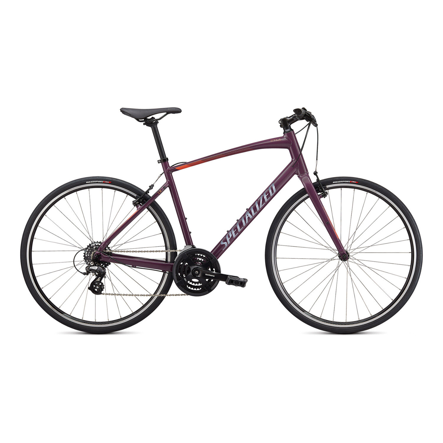 Велосипед Specialized Sirrus 1.0 (Gloss Lilac/Vivid Coral/Satin black M)