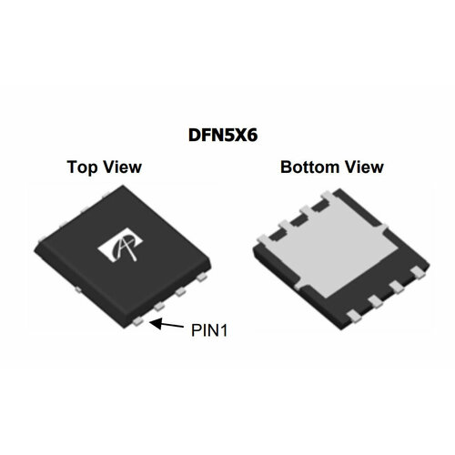 Микросхема AON6780 N-Channel MOSFET 30V 85A DFN5x6