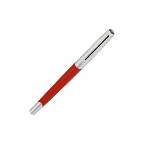 Ручка-роллер «DEFI MILLENIUM», цвет: красный, серебристый