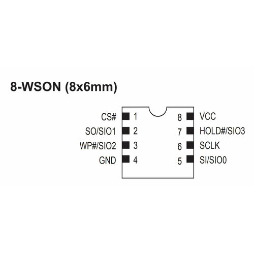 Микросхема MX25L12865EZNI-10G