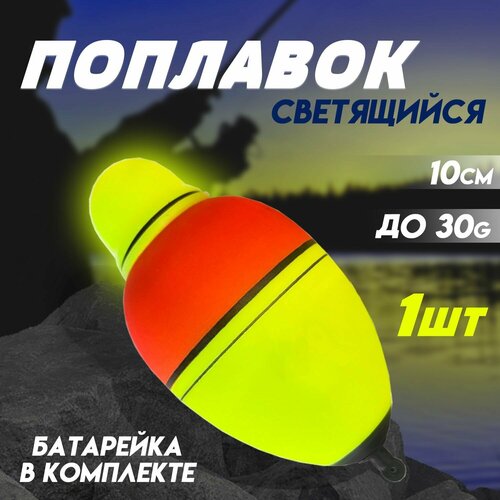 фото Поплавок для рыбалки светящийся до 30g 1шт kafeev