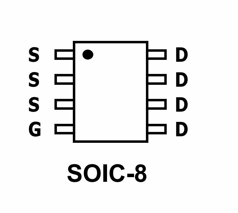 Микросхема AO4446 N-Channel MOSFET 30V 15A SO-8