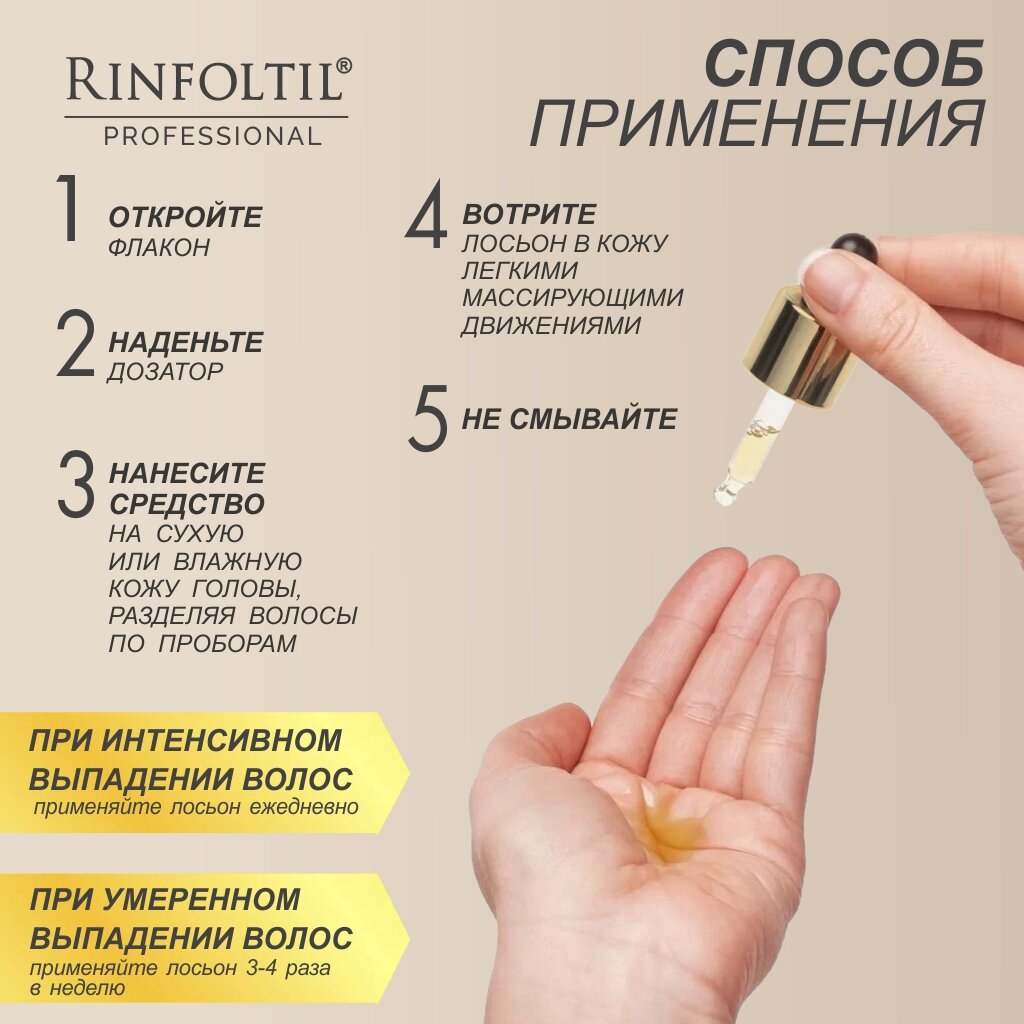 Ринфолтил Сереноа лосьон для женщин Rinfoltil Serenoa for Women фл. 10мл №10 Вектор-Медика АО - фото №9