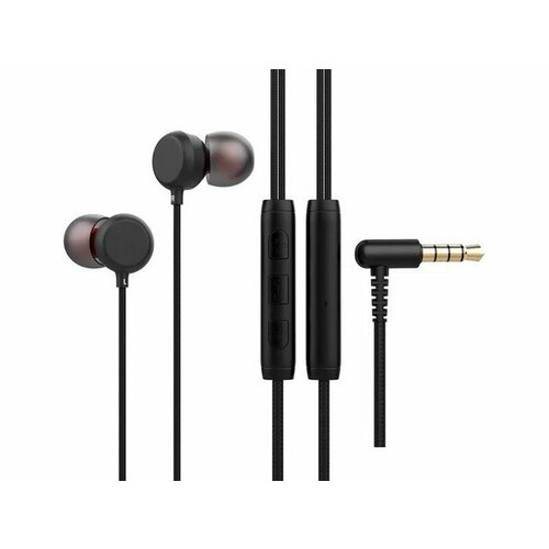 Наушники Perfeo BUN черный PF_B4182 50000₽