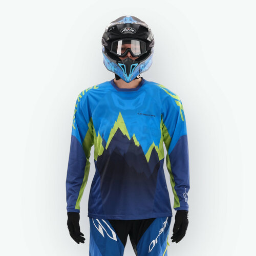 фото Джерси dragonfly blue 2020 - синяя - размер xxl