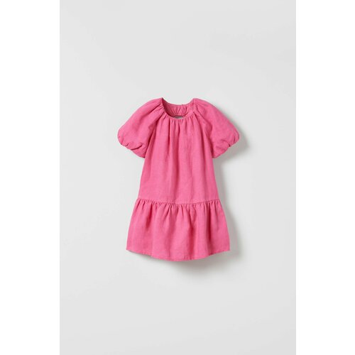 Платье Zara, размер 5-6 лет (116 cm), фуксия