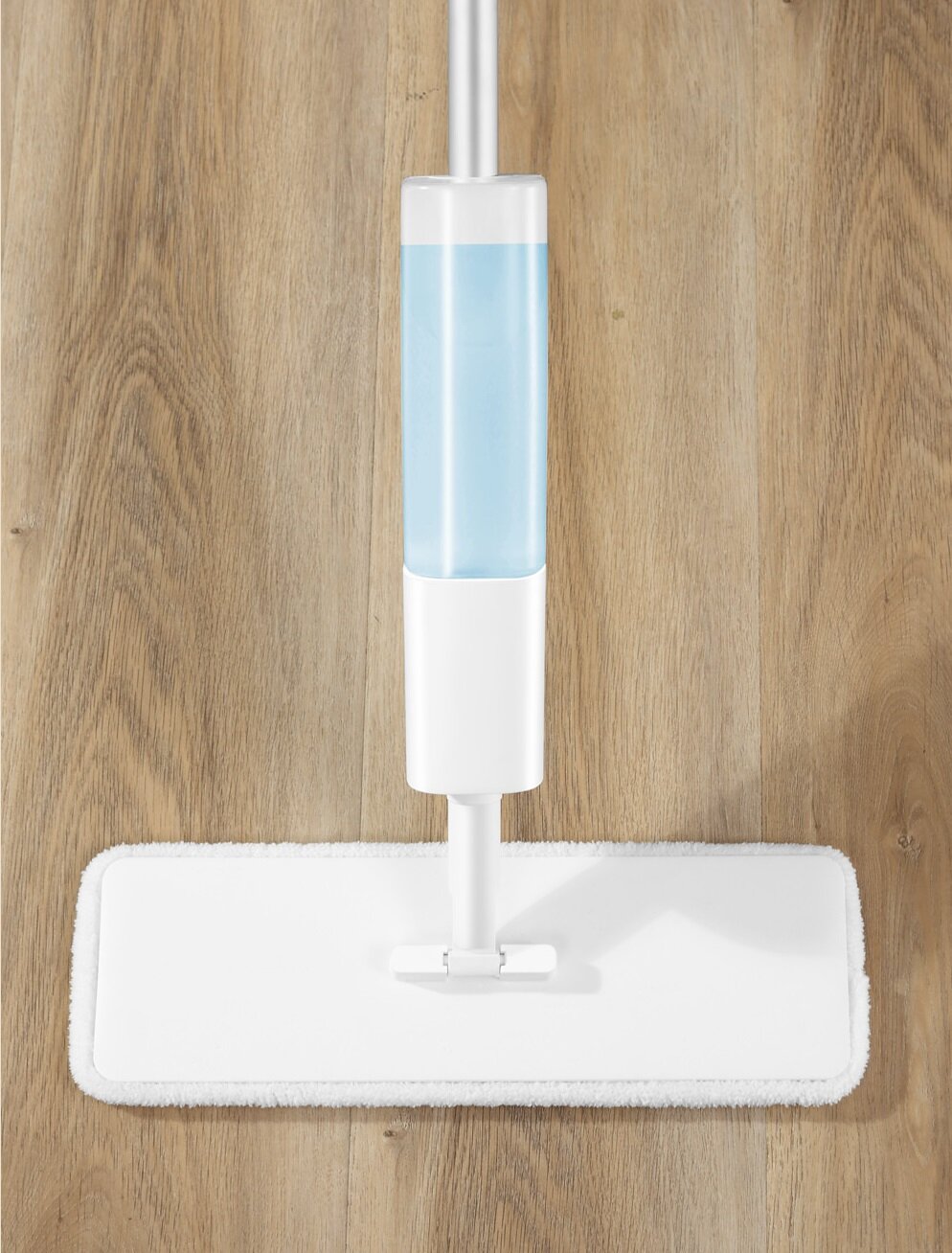 Швабра с распылителем Blue Fish Aluminum Tube Water Spray Mop (SP03A), белый - фотография № 5