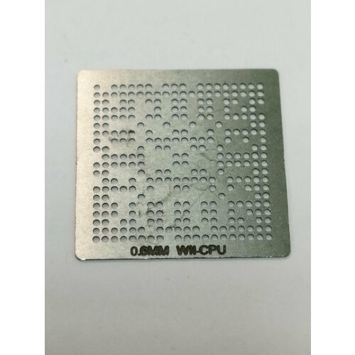 Трафарет для реболла BGA WII-CPU 0,6мм трафарет amaoe mt8176v cpu t 0 12mm