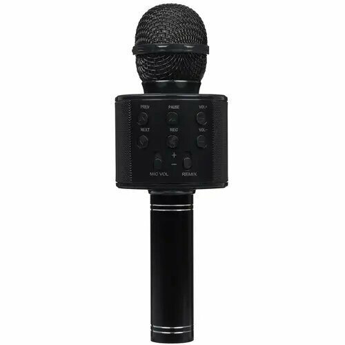 Караоке-микрофон B52 KM-130B 3Вт АКБ 800мАч BT до10м USB беспроводной черный 10139 127000₽