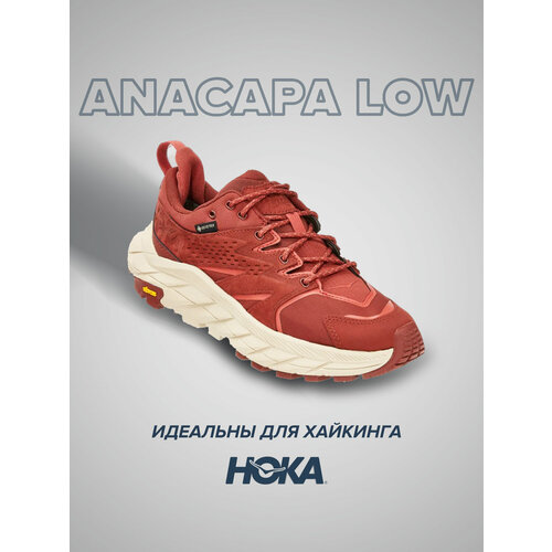 Кроссовки HOKA, полнота B, размер US8.5B/UK7/EU40 2/3/JPN25.5, красный