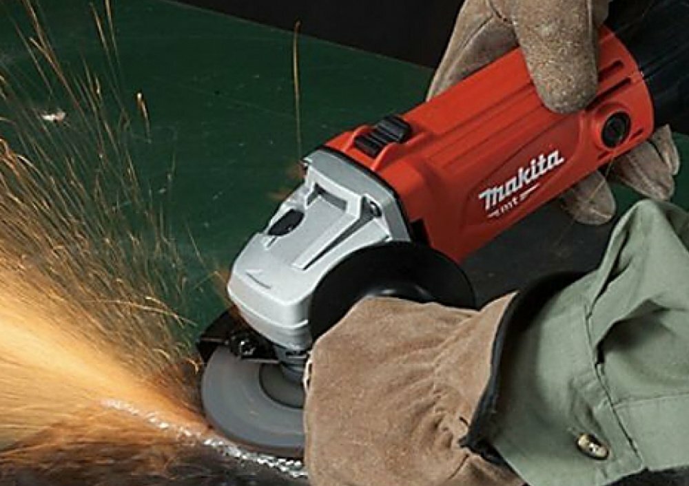 Профессиональная угловая шлифмашина Makita - фото №12