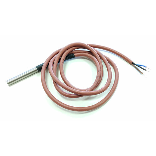 Герметичный датчик температуры DS18B20, IP67, трехпроводный, 1 м датчик температуры ds18b20 герметичный ip67 кабель 1 метр в металлической гильзе
