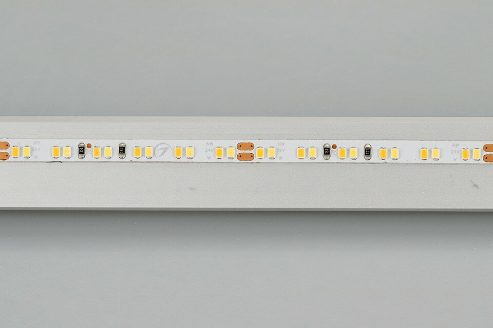 Microled-5000 White-CDW 4.5mm 024506 Светодиодная лента 24В (2216, IP33, 240 LED/m, 5 м) Упаковка (5 шт.) Arlight - фото №3