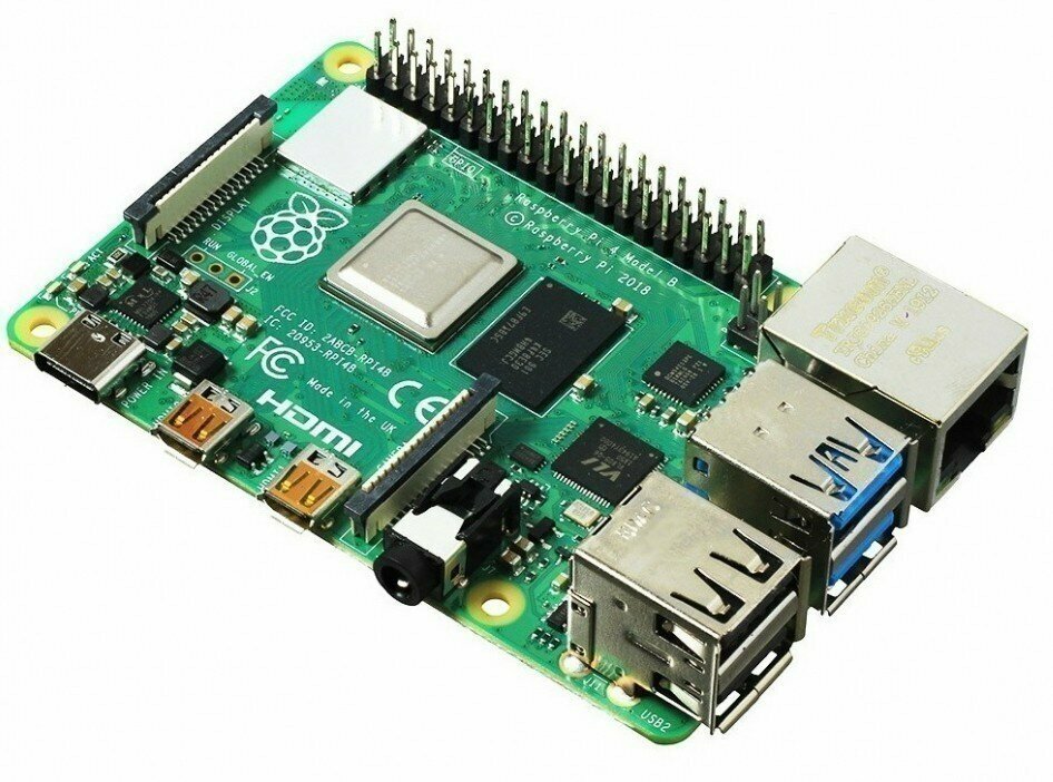 Системный блок Raspberry Pi 4 Model B 8Gb (0.00 / Cortex BCM2711 1500MHz/ 8192Mb/ / Broadcom VideoCore VI 3D 0Mb) Без ОС [ELSP-41018] - фото №4