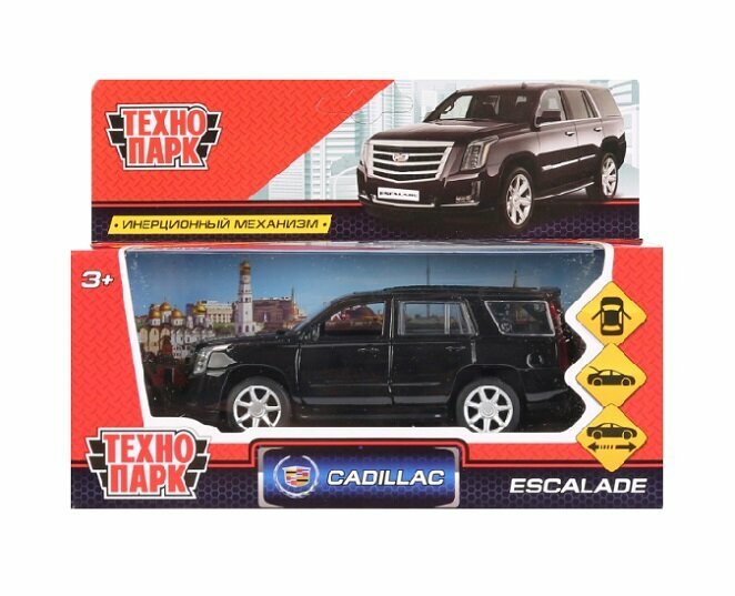 Машина металл Cadillac Escalade 12см черный 272315