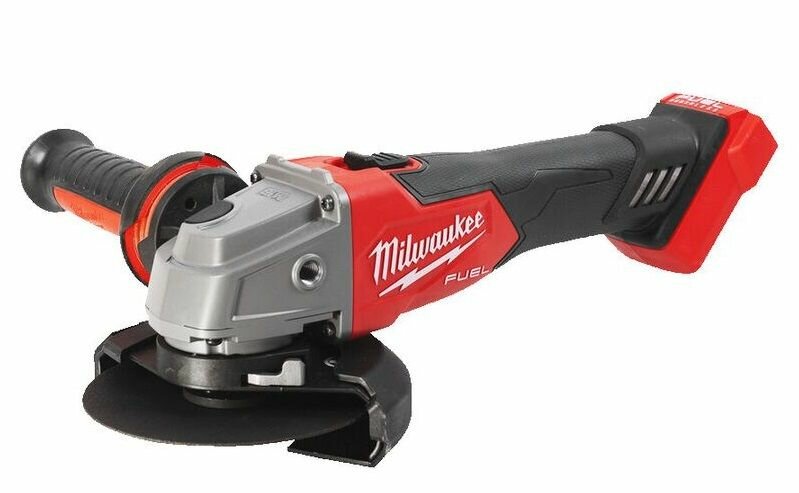 Бесщеточная аккумуляторная угловая УШМ Milwaukee M18 FUEL 2881-20(FHSAG125XB-552X) Switch Lock-On