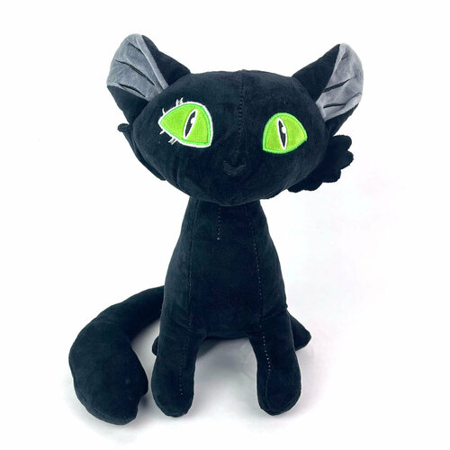Мягкая игрушка,《Судзумэ, закрывающая двери》черная кошка, SADAIJIN, 26см