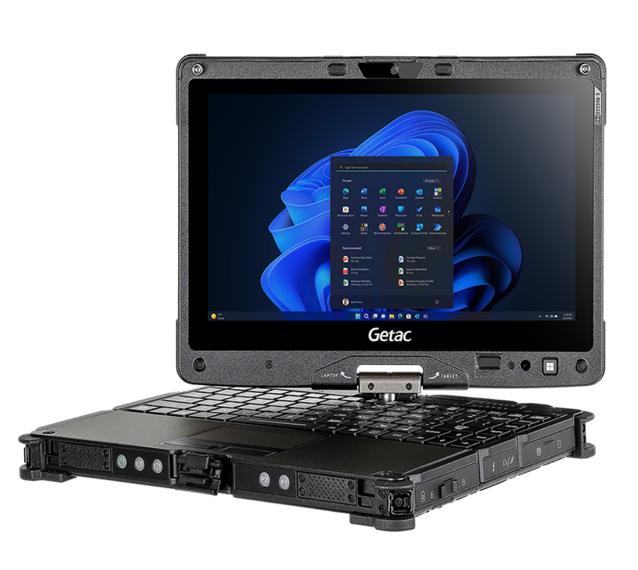 Защищенный ноутбук GETAC V110 G6 i5-10210U / 11.6"/ 8GB/ 256GB SSD/ Wi-Fi BT/Smart Card/Kbd/IP65