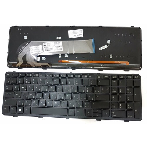 Клавиатура для ноутбука HP ProBook 450 G0 450 G1 455 G1 470 G1 Черная с рамкой клавиатура для ноутбука hp probook 450 g0 probook 450 g1 probook 455 g1 и др с рамкой черный