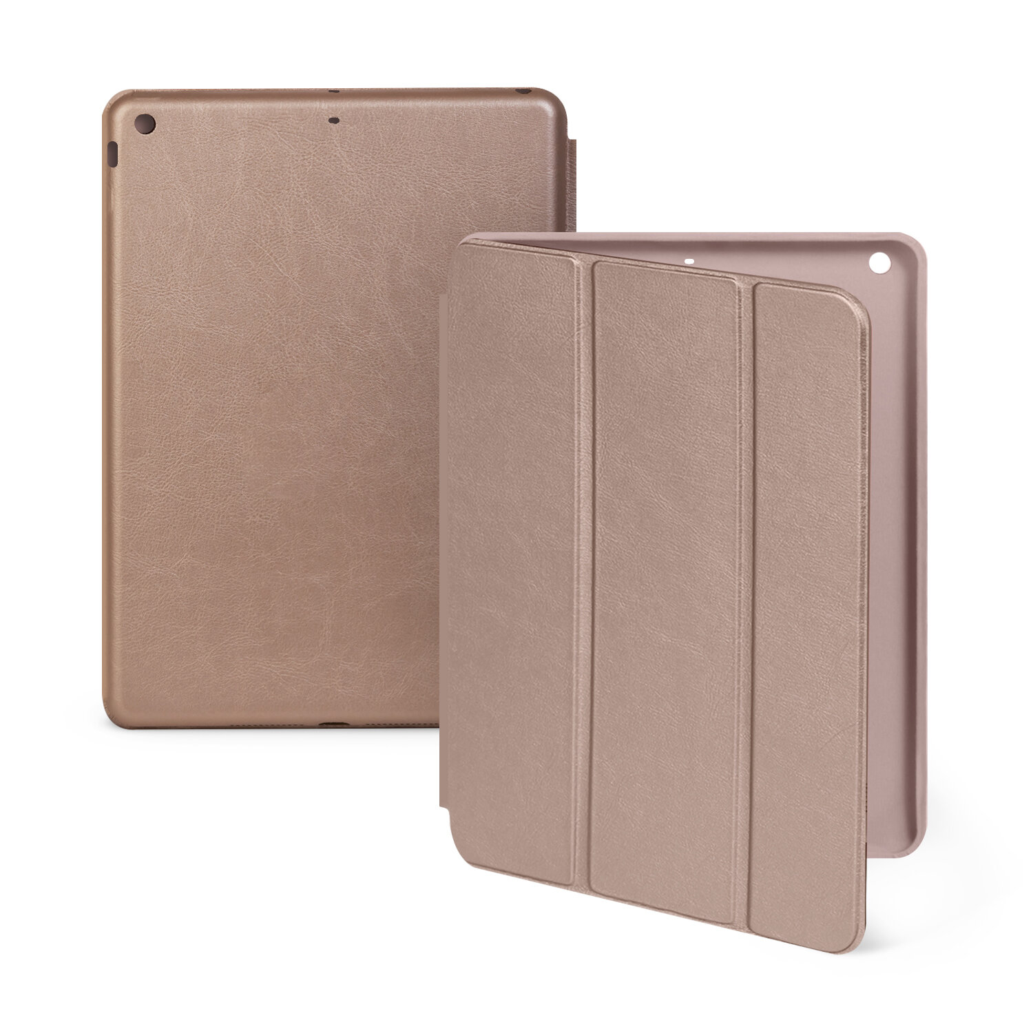 Чехол книжка для iPad Air Smart case Rose Gold