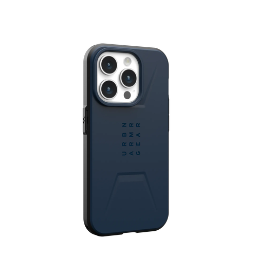 Противоударный чехол UAG Civilian для iPhone 15 Pro (Blue)