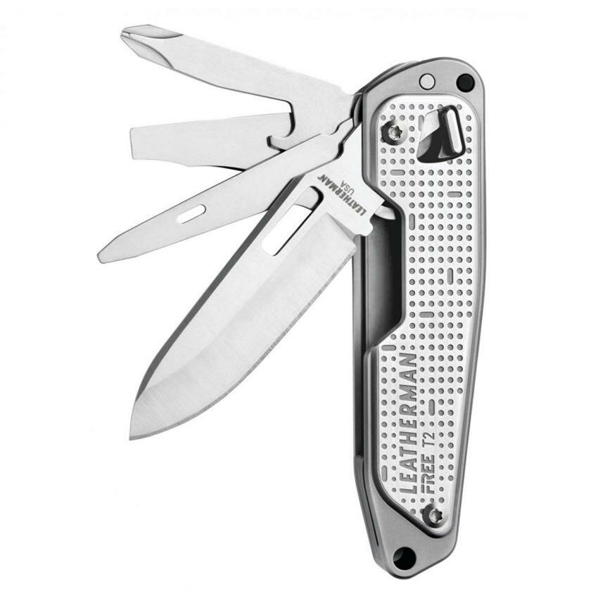 Мультитул LEATHERMAN Free T2, 8 функций, серебристый [832682] - фото №18