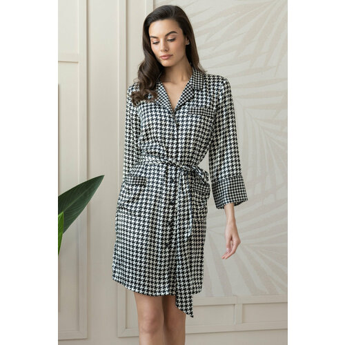 фото Халат mia-amore, размер 4xl, черный