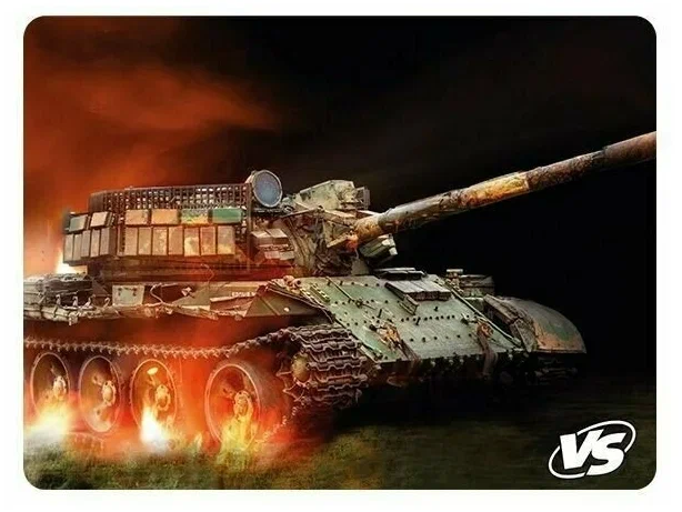 Perfeo Коврик для компьютерной мыши "Tanks" Рис.6 (180*220*2 мм) ткань+резиновое основание