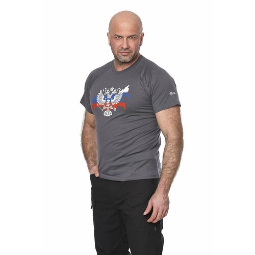 фото Футболка, размер xxl, серый novatex russian gear