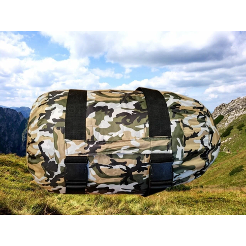 Спальный мешок двухспальное одеяло капюшон место под подушку компрессионный мешок с ручкой для переноски материал внешней ткани 690000₽