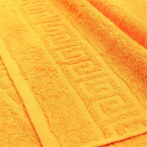 Полотенце махровое Туркменистан АТК 100*180 желтый